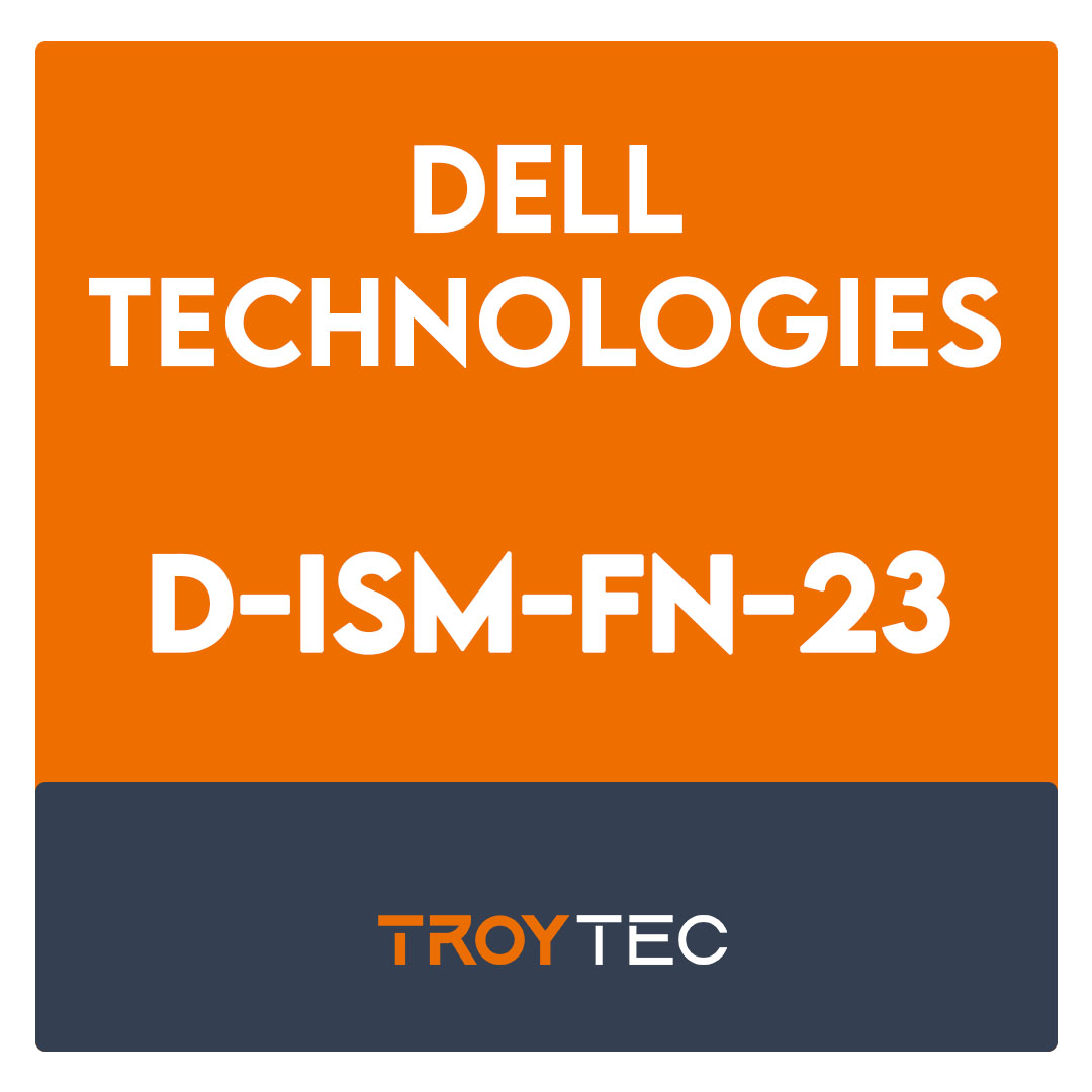 D-ISM-FN-23-Dell Information Storage and Management Foundations 2023 Exam