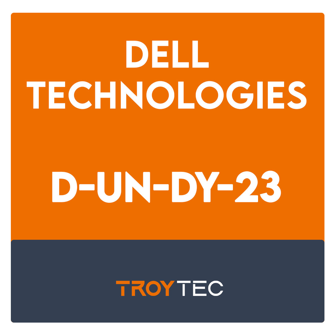 D-UN-DY-23-Dell Unity Deploy 2023 Exam