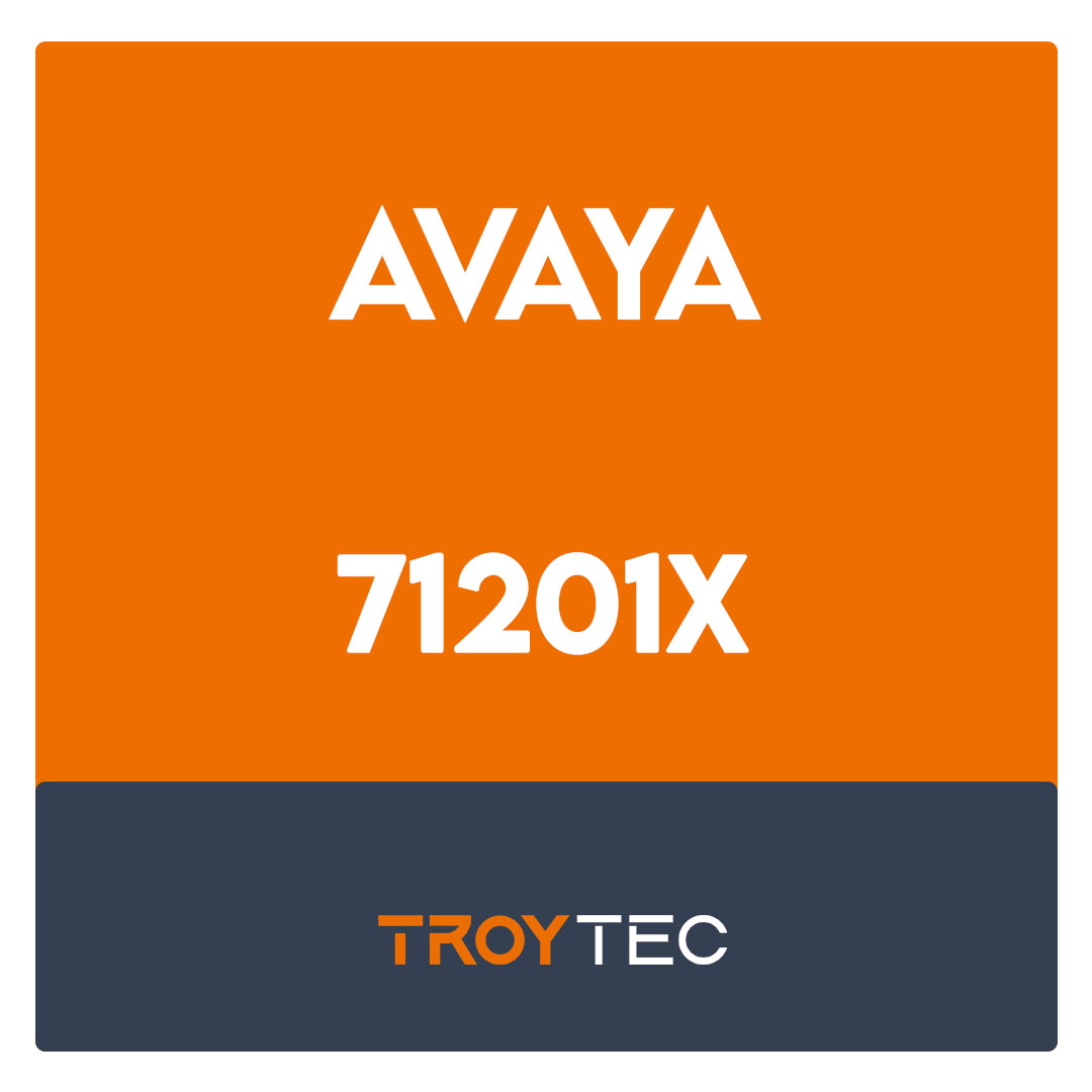 71201X-Avaya Aura® Core Components Implement Certified Exam