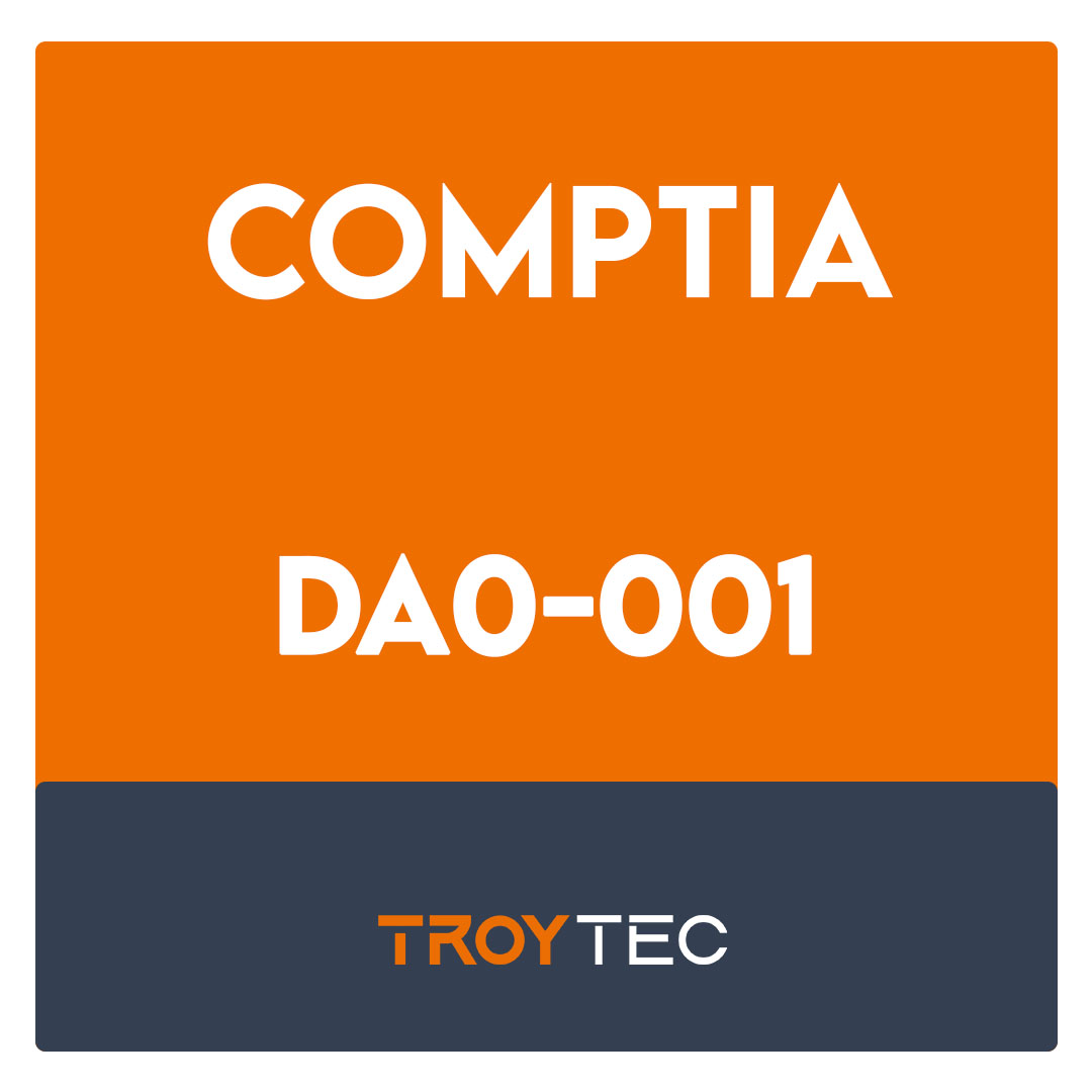 DA0-001-CompTIA Data+ Exam