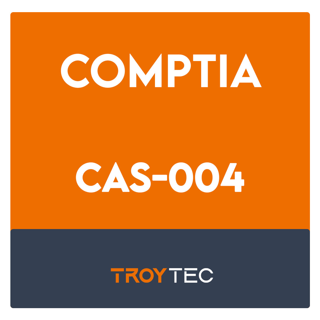 CAS-004-CompTIA Advanced Security Practitioner (CASP+) CAS-004 Exam