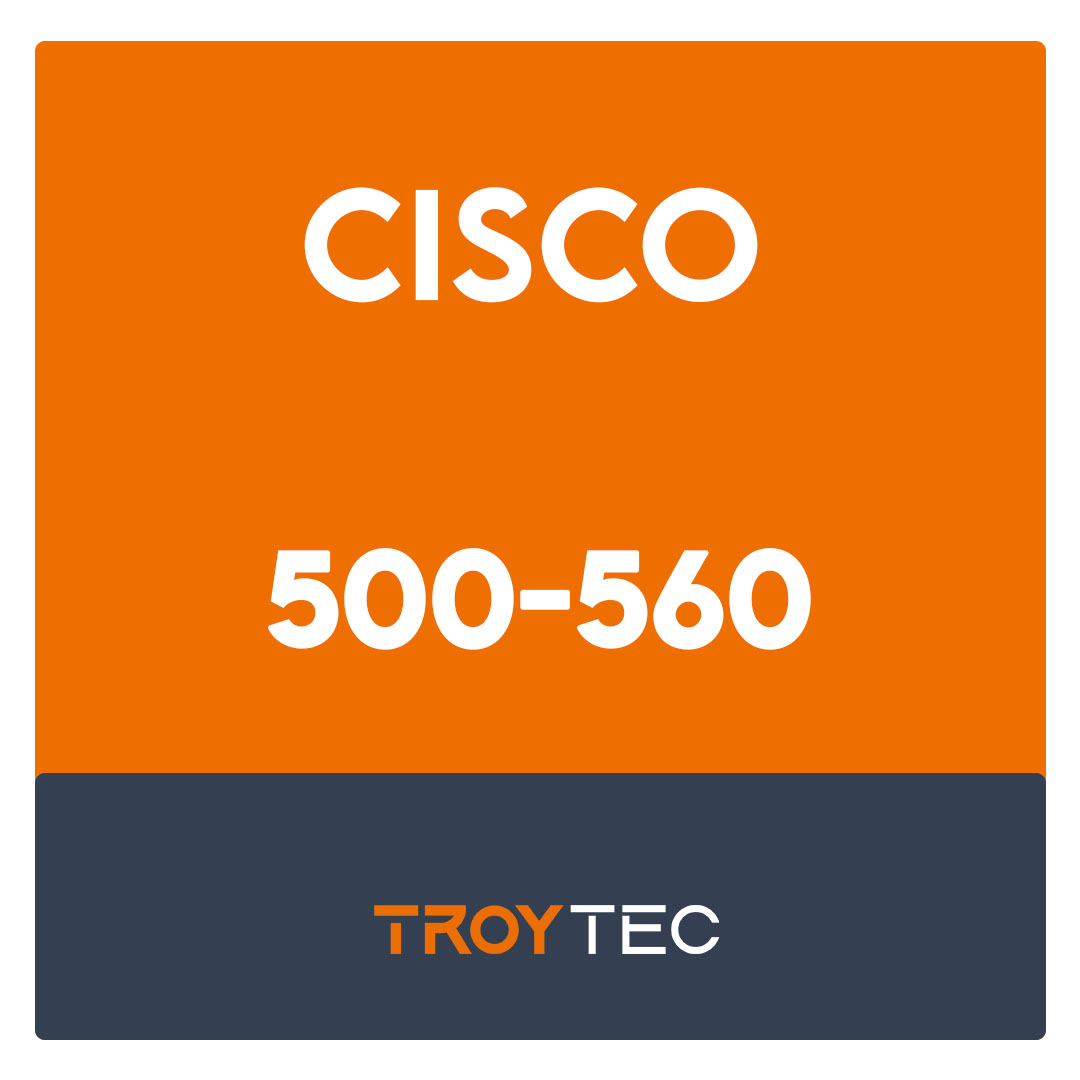 500-560-Cisco Networking: On-Premise and Cloud Solutions Exam