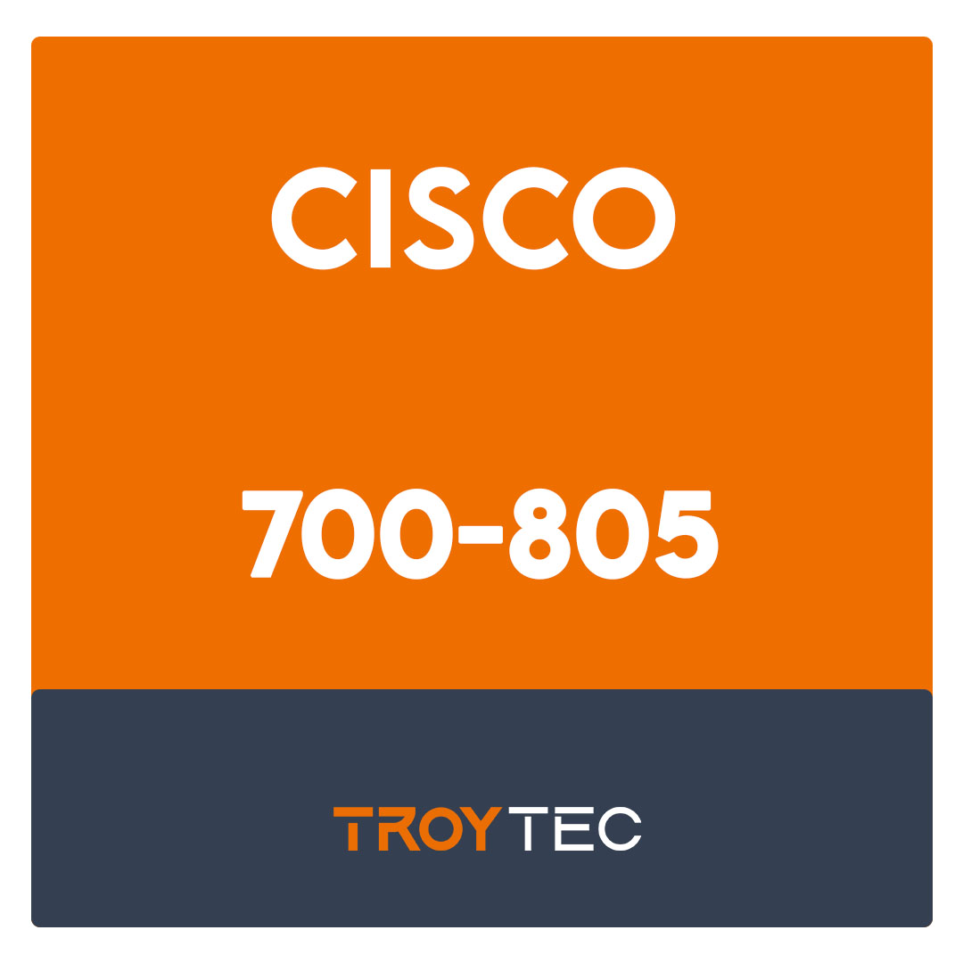 700-805-Cisco Renewals Manager