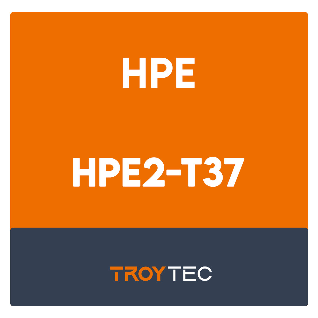 HPE2-T37-HPE Product Certified - OneView [2022] Exam