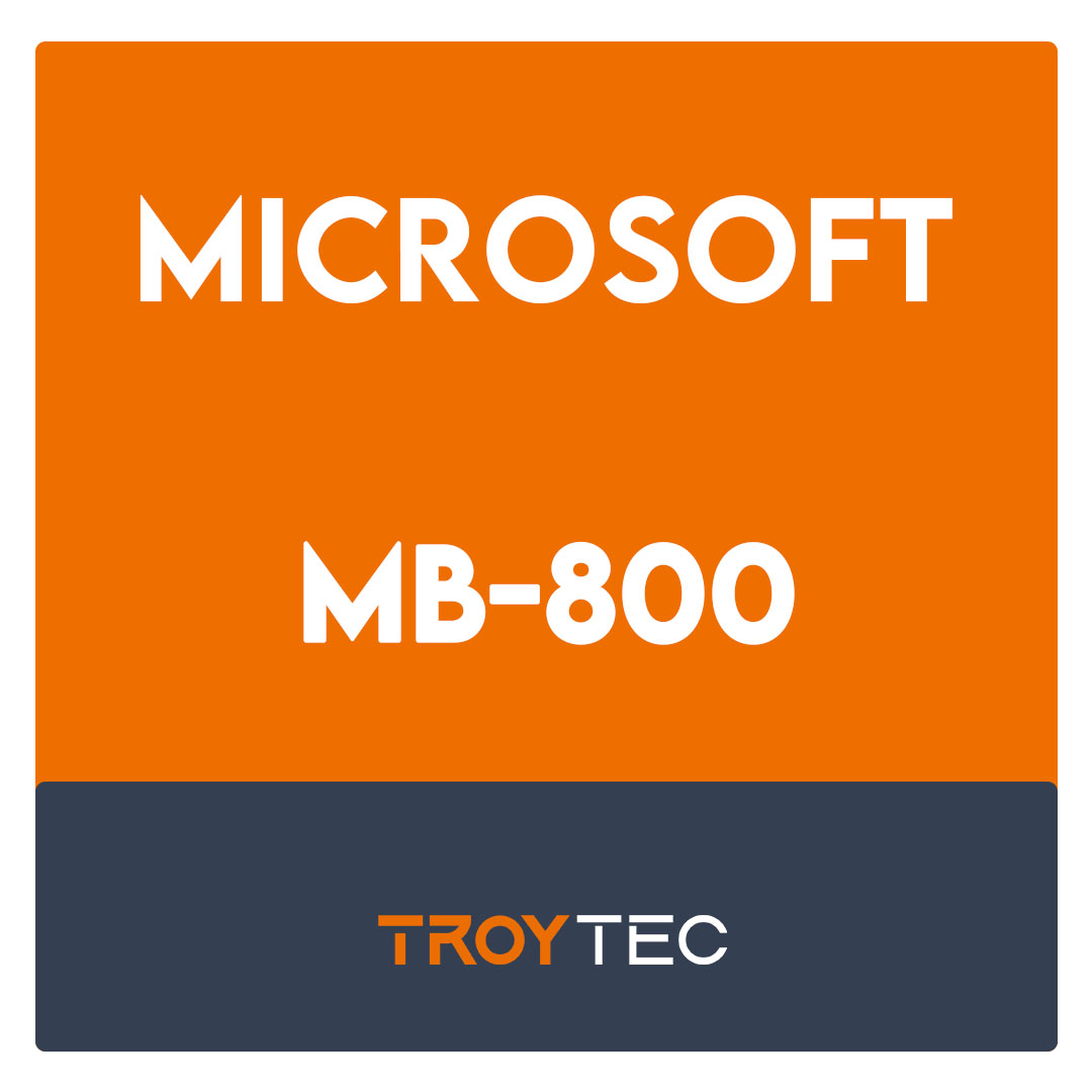 MB-800-Microsoft Dynamics 365 Business Central Functional Consultant Exam