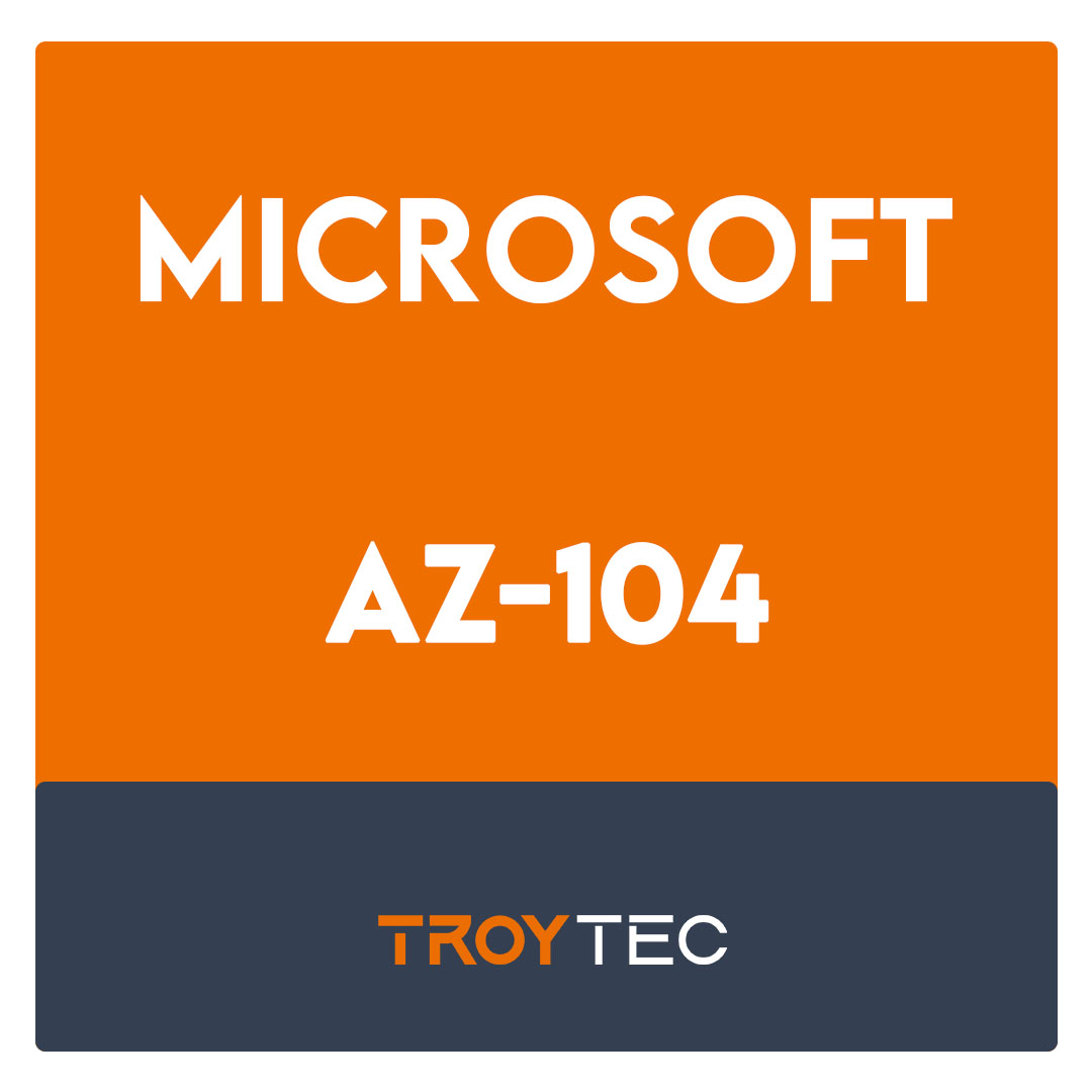 AZ-104-Microsoft Azure Administrator Exam