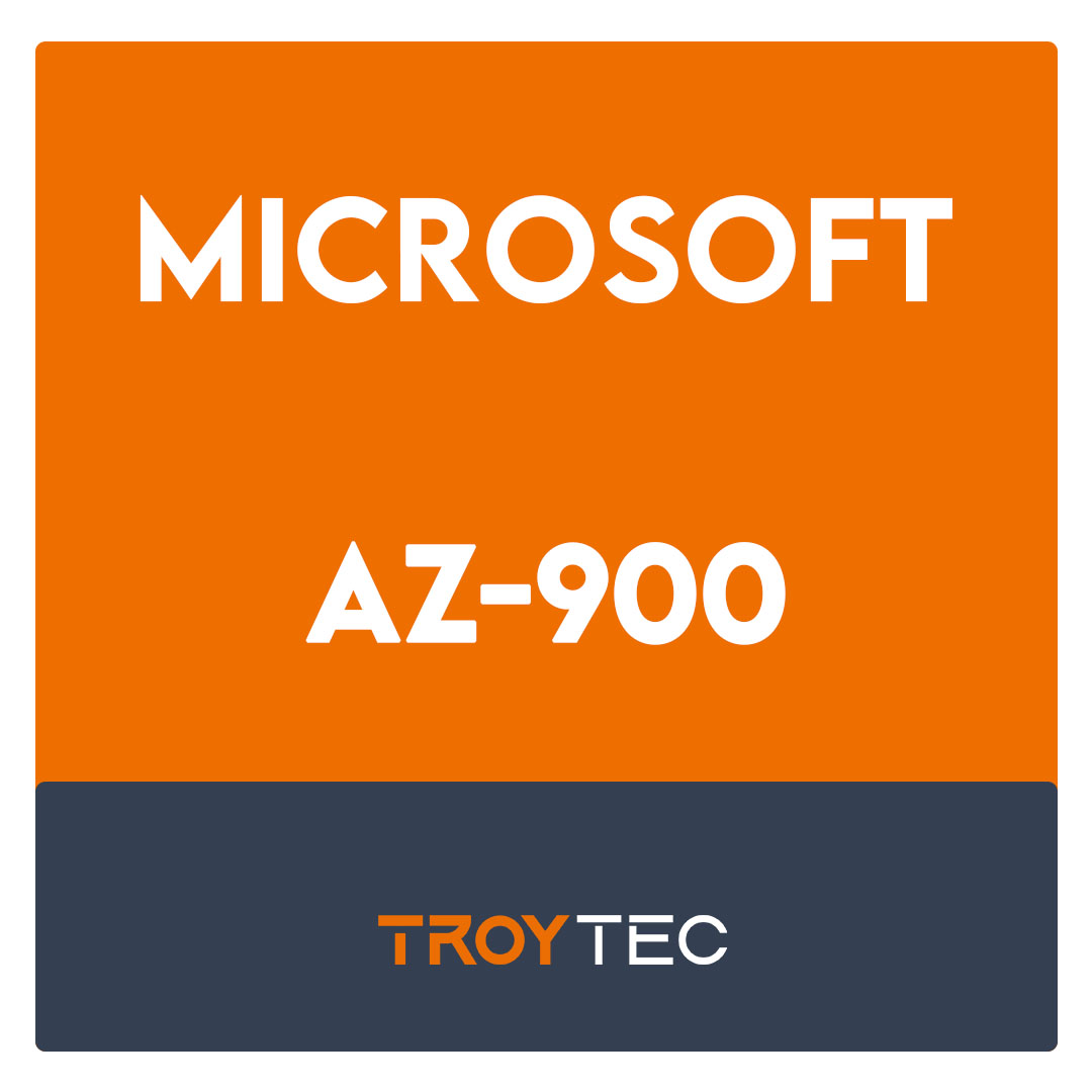 AZ-900-Microsoft Azure Fundamentals Exam