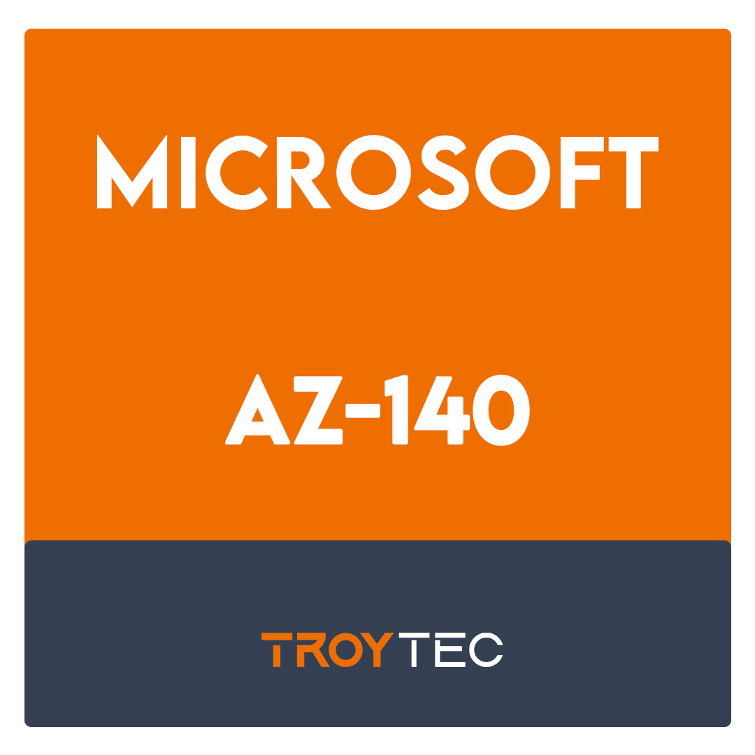 AZ-140-Configuring and Operating Windows Virtual Desktop on Microsoft Azure Exam