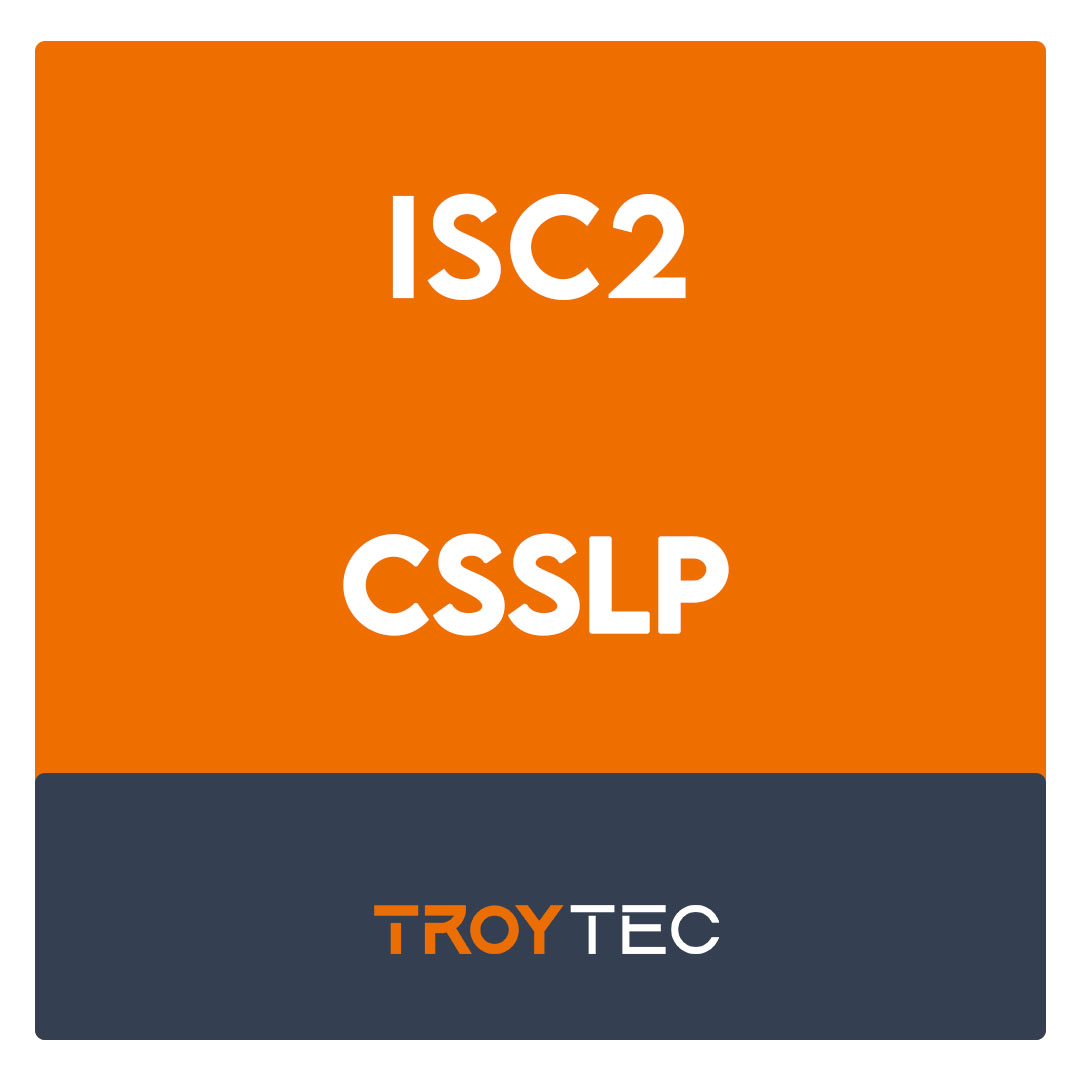 CSSLP-Certified Secure Software Lifecycle Professional Exam