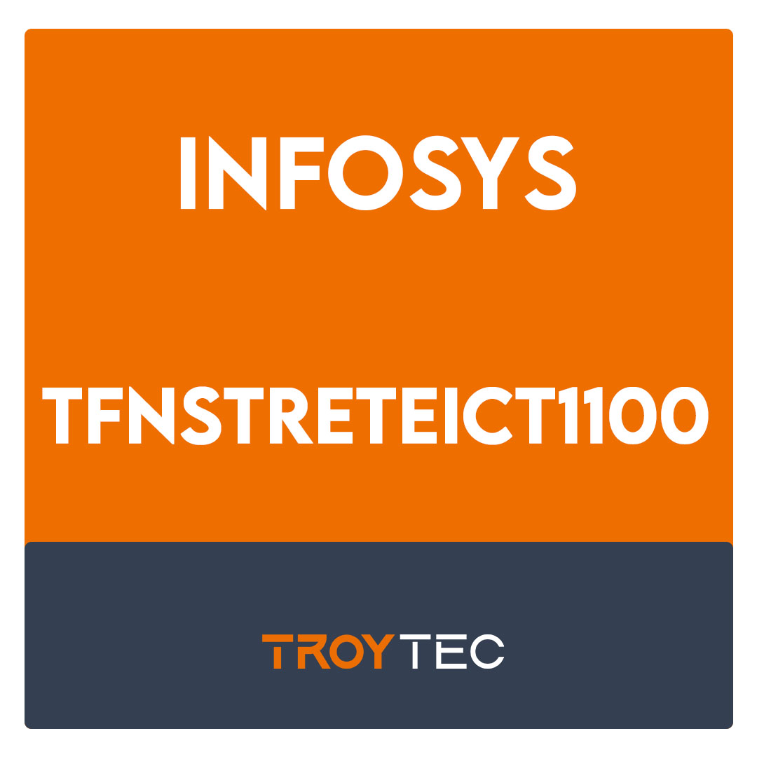 TFNSTRETEICT1100-AS-TFNSTRETEICT1100-FTX100 Finacle Treasury Technical Exam