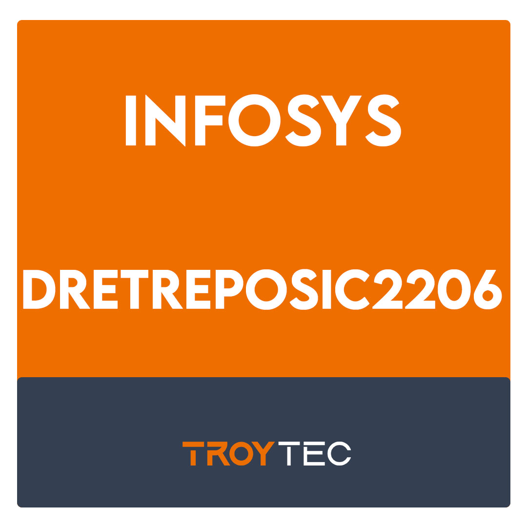 DRETREPOSIC2206-Infosys Retail Store Management Exam