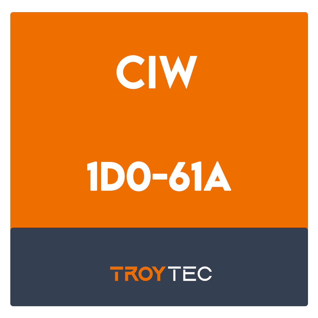 1D0-61A-CIW Internet Business Associate Exam