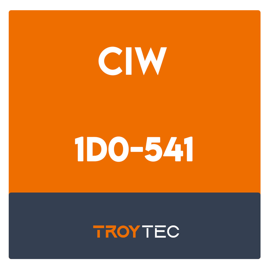 1D0-541-CIW v5 Database Design Specialist Exam