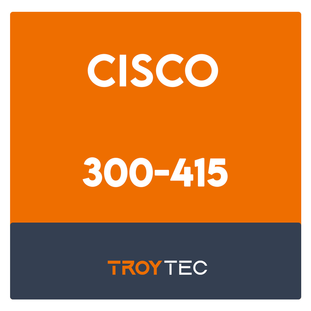 300-415-Implementing Cisco SD-WAN Solutions (ENSDWI) Exam