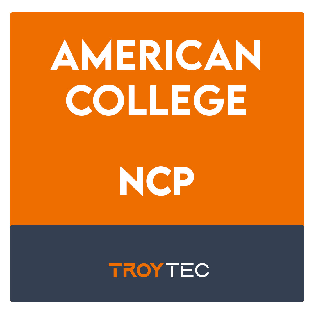 NCP-National Check Professional (NCP) Certification Examination Exam