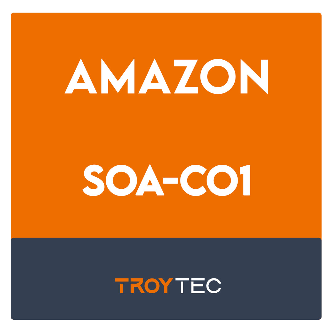 SOA-CO1-AWS Certified SysOps Administrator - Associate Exam