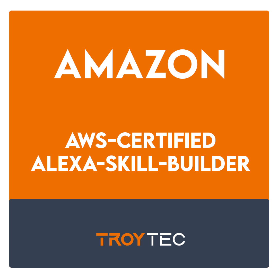 AWS-Certified-Alexa-Skill-Builder-AWS Certified Alexa Skill Builder - Specialty Exam