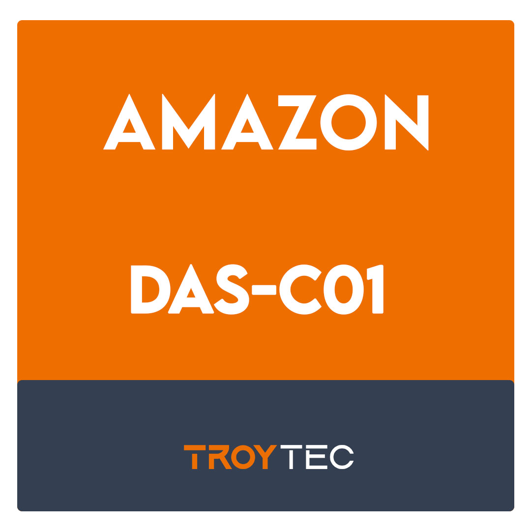 DAS-C01-AWS Certified Data Analytics - Specialty Exam