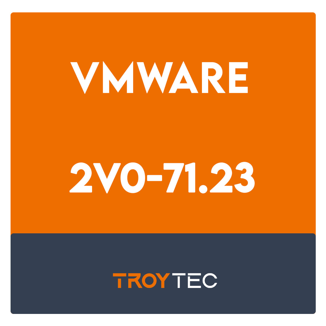 2V0-71.23-VMware Tanzu for Kubernetes Operations Professional Exam