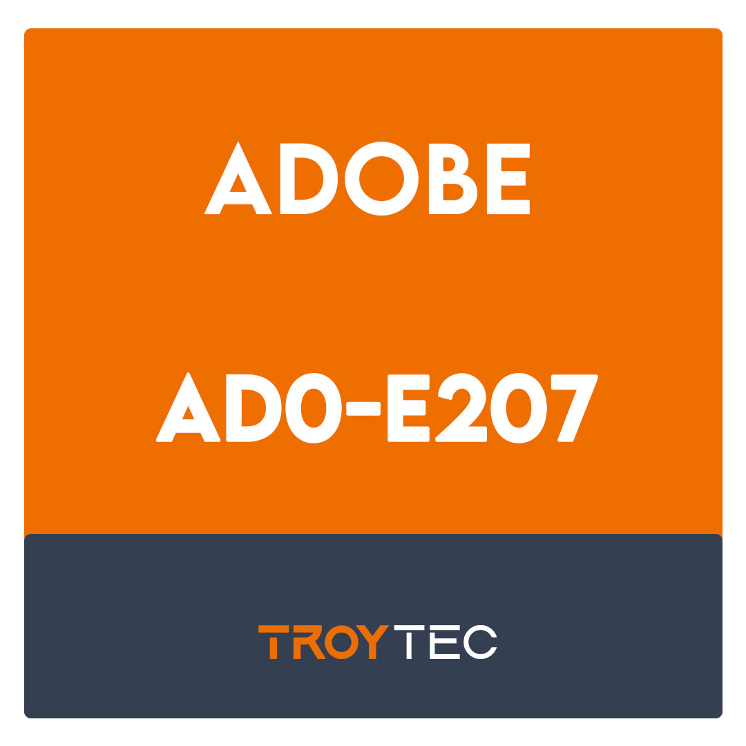 AD0-E207-Adobe Analytics Architect Master Exam