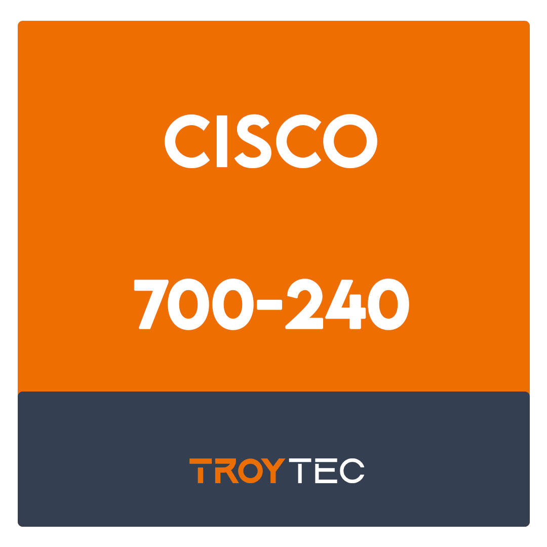 700-240-Cisco Environmental Sustainability Overview Exam