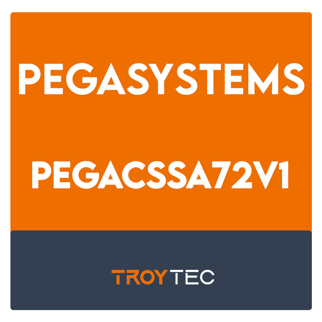 PEGACSSA72V1-Certified Senior System Architect (CSSA) 72V1 Exam